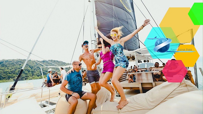 پارتی در کلوب قایق های لوکس ، زیما سفر